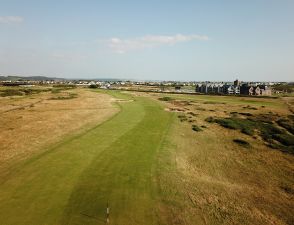 Royal Porthcawl 17th Aerial Fairway